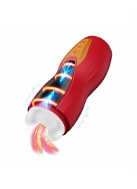 Интерактивный мастурбатор Solara с нагревом, вибрацией и поступательными движениями - Shots Media BV - во Владивостоке купить с доставкой