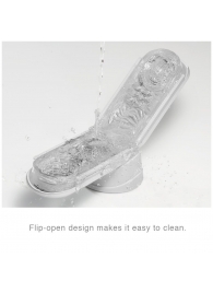 Белый мастурбатор FLIP 0 (ZERO) - Tenga - во Владивостоке купить с доставкой
