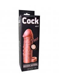 Фаллоудлинитель с кольцом COCK size L - 16,5 см. - LOVETOY (А-Полимер) - во Владивостоке купить с доставкой