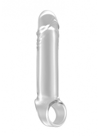 Прозрачная удлиняющая насадка Stretchy Penis Extension No.31 - Shots Media BV - во Владивостоке купить с доставкой