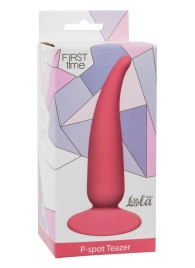 Розовая анальная пробка P-spot Teazer Pink - 12,2 см. - Lola Games - во Владивостоке купить с доставкой