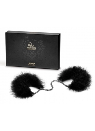 Перьевые наручники Za Za Zu Feather Handcuffs Bijoux - Bijoux Indiscrets - купить с доставкой во Владивостоке
