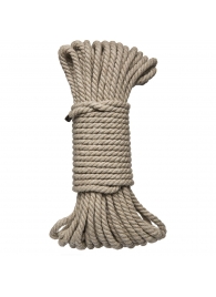 Бондажная пеньковая верёвка Kink Bind   Tie Hemp Bondage Rope 50 Ft - 15 м. - Doc Johnson - купить с доставкой во Владивостоке