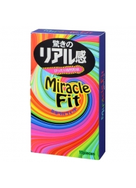 Презервативы Sagami Xtreme Miracle Fit - 10 шт. - Sagami - купить с доставкой во Владивостоке