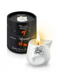 Массажная свеча с ароматом мака Jardin Secret De Provence Coquelicot - 80 мл. - Plaisir Secret - купить с доставкой во Владивостоке