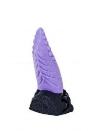 Фиолетовый стимулятор  Язык дракона  - 20,5 см. - Erasexa - купить с доставкой во Владивостоке