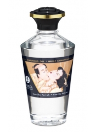 Массажное интимное масло с ароматом ванили - 100 мл. - Shunga - купить с доставкой во Владивостоке