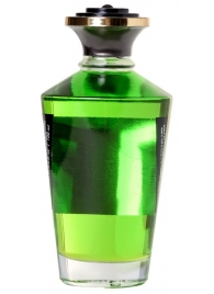 Массажное интимное масло с ароматом зелёного чая - 100 мл. - Shunga - купить с доставкой во Владивостоке