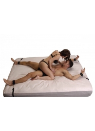 Бондаж для фиксации на кровати Frisky Bedroom Restraint Kit - XR Brands - купить с доставкой во Владивостоке