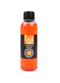Массажное масло Eros exotic с ароматом персика - 75 мл. - Биоритм - купить с доставкой во Владивостоке