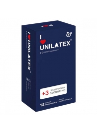 Ультрапрочные презервативы Unilatex Extra Strong - 12 шт. + 3 шт. в подарок - Unilatex - купить с доставкой во Владивостоке