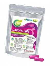 Возбуждающие капсулы Ladys Life - 2 капсулы (0,35 гр.) - Biological Technology Co. - купить с доставкой во Владивостоке