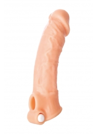 Удлиняющая насадка на пенис с вибрацией - 18,5 см. - ToyFa - во Владивостоке купить с доставкой
