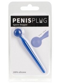 Синий уретральный стимулятор Penis Plug - 9,6 см. - Orion - купить с доставкой во Владивостоке
