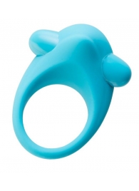 Голубое эрекционное силиконовое кольцо TOYFA A-Toys - A-toys - во Владивостоке купить с доставкой