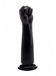 Чёрный кулак для фистинга Fisting Power Fist - 32,5 см. - Shots Media BV