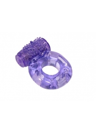 Фиолетовое эрекционное кольцо с вибрацией Rings Axle-pin - Lola Games - во Владивостоке купить с доставкой