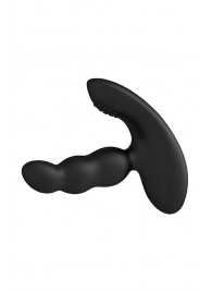 Черный силиконовый стимулятор простаты Levett Nitoc с пультом ДУ - Levett - во Владивостоке купить с доставкой