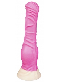 Розовый фаллоимитатор  Пони small  - 20,5 см. - Erasexa - купить с доставкой во Владивостоке