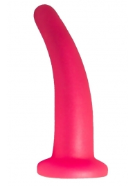 Розовый изогнутый стимулятор простаты из геля - 12,5 см. - LOVETOY (А-Полимер) - во Владивостоке купить с доставкой