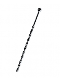 Серебристый длинный уретральный плаг-косичка TOYFA Metal - 15,7 см. - ToyFa - купить с доставкой во Владивостоке
