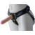 Черный пояс-трусики с двумя насадками  Экзотик-Linda  - 15,5 и 10,5 см. - LOVETOY (А-Полимер) - купить с доставкой во Владивостоке