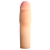 Телесная насадка-удлинитель на пенис PERFORMANCE 1.5INCH COCK XTENDER - 16 см. - Blush Novelties - во Владивостоке купить с доставкой