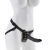 Чёрный с золотом женский страпон Designer Strap-On - Pipedream - купить с доставкой во Владивостоке