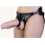 Гигантский фаллоимитатор на присоске в комплекте с трусиками - 26 см. - LOVETOY (А-Полимер) - купить с доставкой во Владивостоке