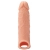 Телесная насадка EXTENDER WITH BALL STRAP 6.5 - 17 см. - Dream Toys - во Владивостоке купить с доставкой