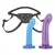 Страпон унисекс Beginners Strap-On с 2 насадками - 15 и 13 см. - Lux Fetish - купить с доставкой во Владивостоке