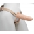 Телесный фаллопротез MEN STYLE с анальным стимулятором - 17,5 см. - LOVETOY (А-Полимер) - купить с доставкой во Владивостоке
