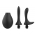 Черный анальный душ Nexus Anal Douche Set с 2 сменными насадками - Nexus Range - купить с доставкой во Владивостоке