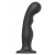 Черная насадка Strap-On-Me Dildo Plug P G size XXL - Strap-on-me - купить с доставкой во Владивостоке