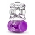 Фиолетовое эрекционное виброкольцо Pleaser Rechargeable C-Ring - Blush Novelties - во Владивостоке купить с доставкой