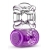 Фиолетовое эрекционное виброкольцо One Night Stand Vibrating C-Ring - Blush Novelties - во Владивостоке купить с доставкой