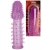Фиолетовая насадка, удлиняющая половой член - 13,5 см. - Toyfa Basic - во Владивостоке купить с доставкой