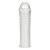 Текстурированная насадка на пенис Clear Textured Penis Enhancing Sleeve Extension - 16,5 см. - BlueLine - во Владивостоке купить с доставкой