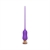 Фиолетовый тонкий стимулятор Nipple Vibrator - 23 см. - I-MOON - купить с доставкой во Владивостоке