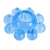 Голубая гелевая насадка-цветок - Toyfa Basic - во Владивостоке купить с доставкой