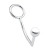 Кольцо на пенис с анальным стимулятором Stainless Steel Anal Hook   Cock Ring - BlueLine - во Владивостоке купить с доставкой