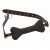 Черный кляп в форме косточки Hound Adjustable Dog Bone Gag - XR Brands - купить с доставкой во Владивостоке