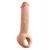 Телесная насадка-удлинитель Thrive 8.75 Inch Realistic Penis Extender Sleeve - 22,2 см. - Blush Novelties - во Владивостоке купить с доставкой