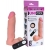 Фаллическая насадка Харнесс UNICOCK 8  с вибрацией - 20 см. - LOVETOY (А-Полимер) - купить с доставкой во Владивостоке