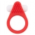 Красное эрекционное кольцо LIT-UP SILICONE STIMU RING 1 RED - Dream Toys - во Владивостоке купить с доставкой