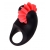Чёрно-красное эрекционное виброкольцо Erotist - Erotist Adult Toys - во Владивостоке купить с доставкой
