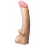Телесная насадка REAL Standard с усиками на основании - 19 см. - LOVETOY (А-Полимер) - купить с доставкой во Владивостоке