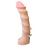Насадка REAL Standard со спиралевидным узором - 19 см. - LOVETOY (А-Полимер) - купить с доставкой во Владивостоке