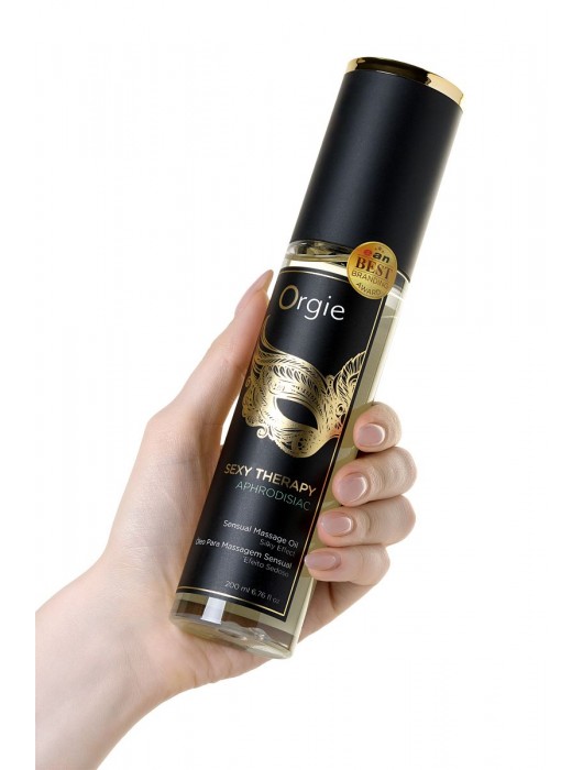 Минеральное массажное масло Orgie Sexy Therapy Afrodisiac - 200 мл. - ORGIE - купить с доставкой во Владивостоке