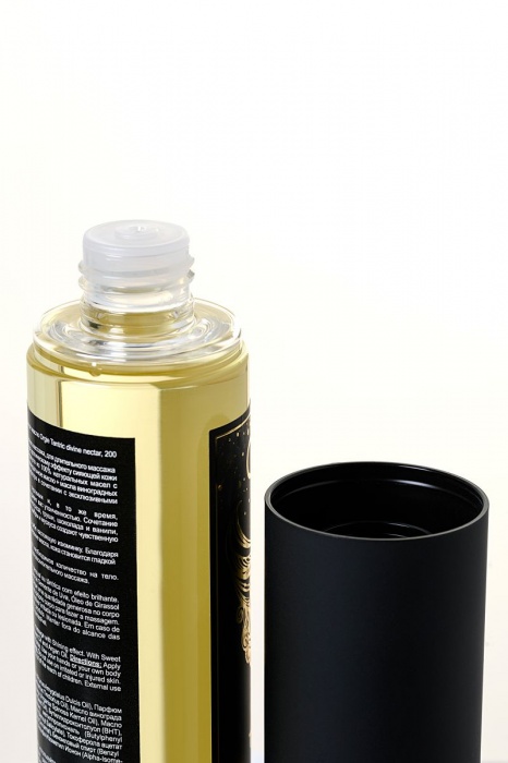 Растительное массажное масло Orgie Tantric Divine Nectar - 200 мл. - ORGIE - купить с доставкой во Владивостоке